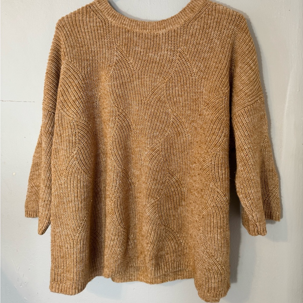 J. Jill Cozy Tan Sweater